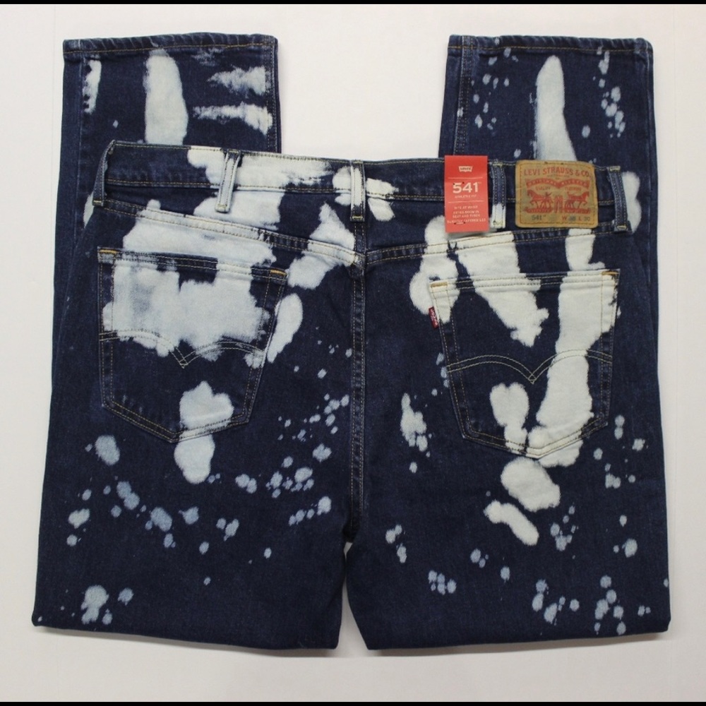 Levi's 541 Athletic Marvelous Paint Jeans - 38x30